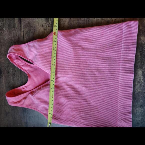 JoyLab Pink Ribbed Tank Top - Picture 8 of 8